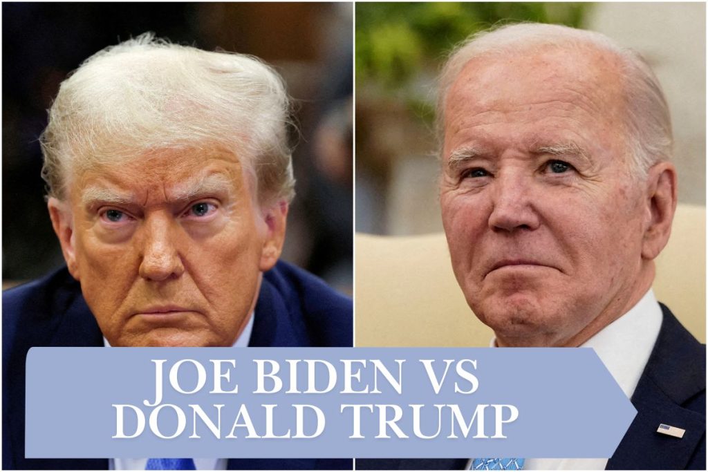Joe Biden vs Donald Trump