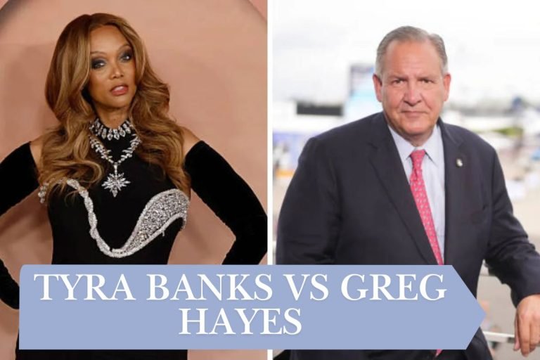 Tyra Banks vs Greg Hayes